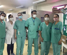 O Hospital Universitário do Oeste do Paraná (Huop) foi selecionado pelo Ministério da Saúde para participar do projeto “Saúde em Nossas Mãos”. O objetivo é estudar medidas que auxiliem na prevenção de infecções, e assim, melhorar a segurança do paciente. - Cascavel, 21/10/2021 - Foto: HUOP