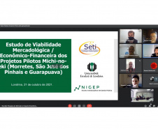 A Universidade Estadual de Londrina (UEL) contribui para o projeto da Invest Paraná de instalar pontos de apoio aos viajantes em rodovias estaduais. O modelo já é utilizado pela província-irmã do Paraná, Hyogo, no Japão, e o Estado estuda a sua implantação em 15 pontos turísticos nas rodovias, com o projeto intitulado Ponto Paraná. - Curitiba, 22/10/2021 - Foto: Invest Paraná