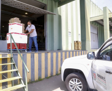 23.11.2021 Distribuição de Vacinas para regionais
Foto Gilson Abreu/AEN