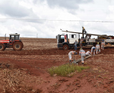 Copel avança na recomposição dos estragos causados pelo temporal. FOTO: Copel