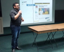 Segundo Road Show apresenta em Ponta Grossa propostas da Concessão de Uso do Guartelá. Apresentação das propostas a possíveis investidores é parte do processo de Concessão de Uso da Unidade de Conservação.  - Curitiba, 25/10/2021 - Foto: SEDEST