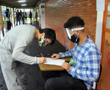 UEL oferece 3.125 chances de ingresso na graduação pública e gratuita. Inscrições para o Vestibular 2022 terminam dia 3  -  Curitiba, 26/10/2021 - Foto: UEL