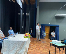 O projeto e as minutas de edital do Parque Estadual do Guartelá foram apresentados durante audiência pública realizada no município de Tibagi, nesta terça-feira (26). O evento também foi transmitido ao vivo e segue visível para a população no Youtube da Secretaria do Desenvolvimento Sustentável e do Turismo (Sedest). - Curitiba, 27/10/2021 - Foto: SEDEST