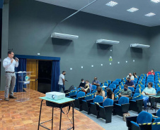 O projeto e as minutas de edital do Parque Estadual do Guartelá foram apresentados durante audiência pública realizada no município de Tibagi, nesta terça-feira (26). O evento também foi transmitido ao vivo e segue visível para a população no Youtube da Secretaria do Desenvolvimento Sustentável e do Turismo (Sedest). - Curitiba, 27/10/2021 - Foto: SEDEST