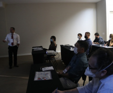 Peritos forenses do Brasil e exterior trocam experiências em minicursos da InterForensics 2021, em Foz do Iguaçu - Foz do Iguaçu, 02/11/2021 - Foto: SESP-PR