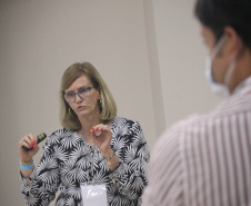 Peritos forenses do Brasil e exterior trocam experiências em minicursos da InterForensics 2021, em Foz do Iguaçu - Foz do Iguaçu, 02/11/2021 - Foto: SESP-PR