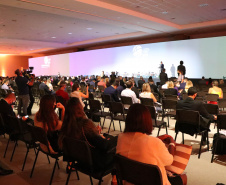 Nesta quarta-feira (03/11), em Foz do Iguaçu, região oeste do Paraná, foi aberto oficialmente o InterForensics, maior evento de Ciências Forenses da América Latina, que reúne, em um único lugar, renomados nomes nacionais e internacionais das mais diversas áreas deste setor. - Foz do Iguaçu, -3/11/2021 - Foto: SESP_PR