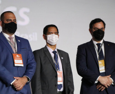 Nesta quarta-feira (03/11), em Foz do Iguaçu, região oeste do Paraná, foi aberto oficialmente o InterForensics, maior evento de Ciências Forenses da América Latina, que reúne, em um único lugar, renomados nomes nacionais e internacionais das mais diversas áreas deste setor. - Foz do Iguaçu, -3/11/2021 - Foto: SESP_PR