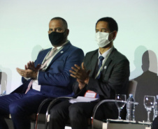 Nesta quarta-feira (03/11), em Foz do Iguaçu, região oeste do Paraná, foi aberto oficialmente o InterForensics, maior evento de Ciências Forenses da América Latina, que reúne, em um único lugar, renomados nomes nacionais e internacionais das mais diversas áreas deste setor. - Foz do Iguaçu, -3/11/2021 - Foto: SESP_PR