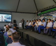 Governador Carlos Massa Ratinho Junior anuncia obras para tornar Cascavel a primeira cidade do Paraná com 100% de saneamento
Foto Gilson Abreu/AEN