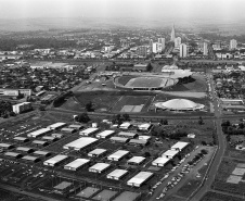  Vista aérea do câmpus de Maringá na década de 1970 .Foto: UEM