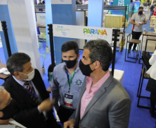 Paraná Turismo faz mais de 1500 atendimentos em feira internacional do setor.Foto: SEDEST