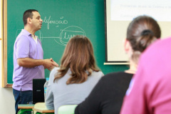 Em reunião extraordinária, convocada pela reitoria, o Conselho Universitário da Universidade Estadual de Ponta Grossa aprovou, nesta terça-feira (09), o retorno das atividades acadêmicas presenciais, inclusive as de extensão, a partir de 07 de fevereiro de 2022. O encontro, que foi realizado na forma remota, foi transmitido para toda a comunidade acadêmica via Youtube. - Ponta Grossa, 10/11/2021 - Foto: UEPG
