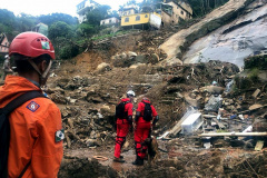 O impacto do desastre foi muito grande, diz paranaense que ajudou na operação de apoio a Petrópolis