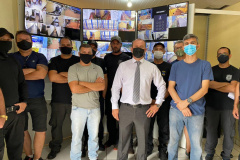  Novas câmeras de segurança reforçam o monitoramento na Penitenciária de Foz do Iguaçu
