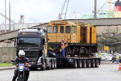  Locomotivas deixam a Portos do Paraná para serem restauradas e preservadas