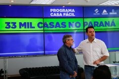 Governador confirma liberação de R$ 72,4 milhões para famílias paranaenses investirem na casa própria