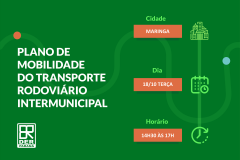 DER vai ouvir comunidade sobre transporte de ônibus intermunicipal em regiões metropolitanas 