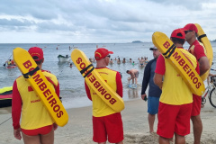 Bombeiros realizam 66,7 mil ações preventivas junto aos veranista