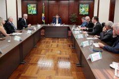Em reunião com Ministro, comitiva paranaense defende políticas para o agronegócio