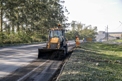 Porto une esforços para deixar o acesso dos caminhões mais limpo e seguro