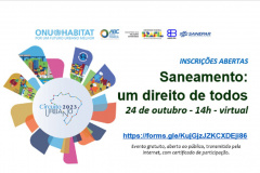 Sanepar abre inscrições para capacitação virtual sobre direito ao saneamento
