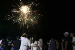 Fogos de artifício litoral