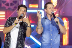 Pontal do Paraná, 21 de fevereiro de 2025 - Show de George Henrique e Rodrigo, no Centro de Eventos Marisol, dentro da programação do Verão Maior Paraná.