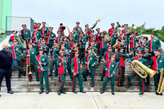 Sonho quase realizado: Banda de alunos do Caximba de malas prontas para a Europa
