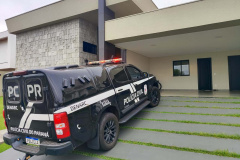 PCPR cumpre bloqueio de bens de grupo investigado por movimentar R$ 14 milhões do tráfico em Foz do Iguaçu