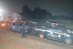 PCPR e PMPR prendem sete pessoas em operação contra o tráfico em Coronel Vivida 