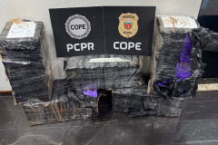 PCPR prende homem com 150 quilos de maconha na BR-277