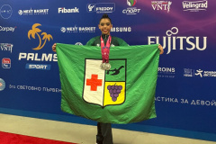 SEED - Jogos Escolares para o mundo: colombense brilha com medalha de prata no Mundial Júnior de Ginástica Rítmica