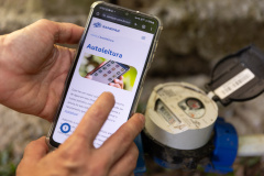 Sanepar - Clientes da Sanepar podem fazer a leitura do hidrômetro utilizando aplicativo ou site
