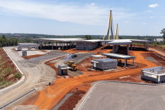Obras da Perimetral Leste de Foz do Iguaçu avançam e chegam a 75% de execução