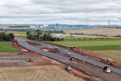 Retomada das obras do contorno viário de Palotina completa um ano em 1º de agosto