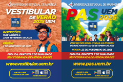 Inscrições do Vestibular de Verão e PAS da UEM começam segunda-feira