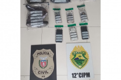 PCPR, PMPR e PCSC prendem três pessoas por série de arrombamentos em cofres no Sudoeste do Estado