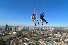 Corpo de Bombeiros forma 23 profissionais para atuar com resgate em alturas