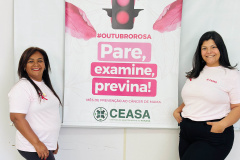 Ceasas de Curitiba e Foz do Iguaçu terão ações do Outubro Rosa
