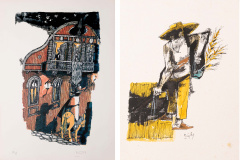 MON realiza exposição de obras de Poty Lazzarotto na Assembleia Legislativa do Paraná
