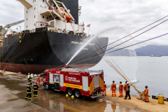 Simulado no Porto de Paranaguá reforça preparo contra emergências