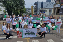  Saúde encerra Setembro Verde com ações de conscientização sobre doação de órgãos em várias regiões do Paraná
