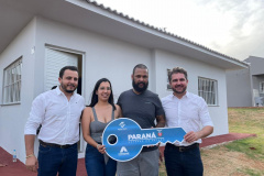 Com recursos do Estado, Cohapar entrega novo residencial no município de Quinta do Sol
