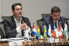 Curitiba, 23 de outubro de 2025 - Sessão plenária da Zicosul (por videoconferência).