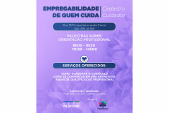 Empregabilidade de quem cuida promove cadastro e orientação profissional para cuidadores em Curitiba