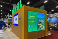 Destino do Paraná se destaca em estande da Embratur na IMEX Las Vegas