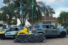 PMPR apreende quase 5 toneladas de maconha em dois meses no Noroeste do Estado