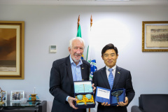 REUNIÃO COM O SENHOR JIN-WEON CHAE, CÔNSUL-GERAL DA REPÚBLICA DA COREIA EM SÃO PAULO