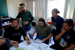 Engenheiros já mapearam 80% das casas danificadas por tornado em Rio Bonito do Iguaçu